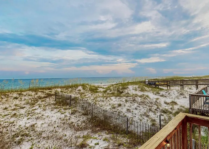 Lovely Beachfront With Balcony Ac & Washer Dryer * Gulf Shores